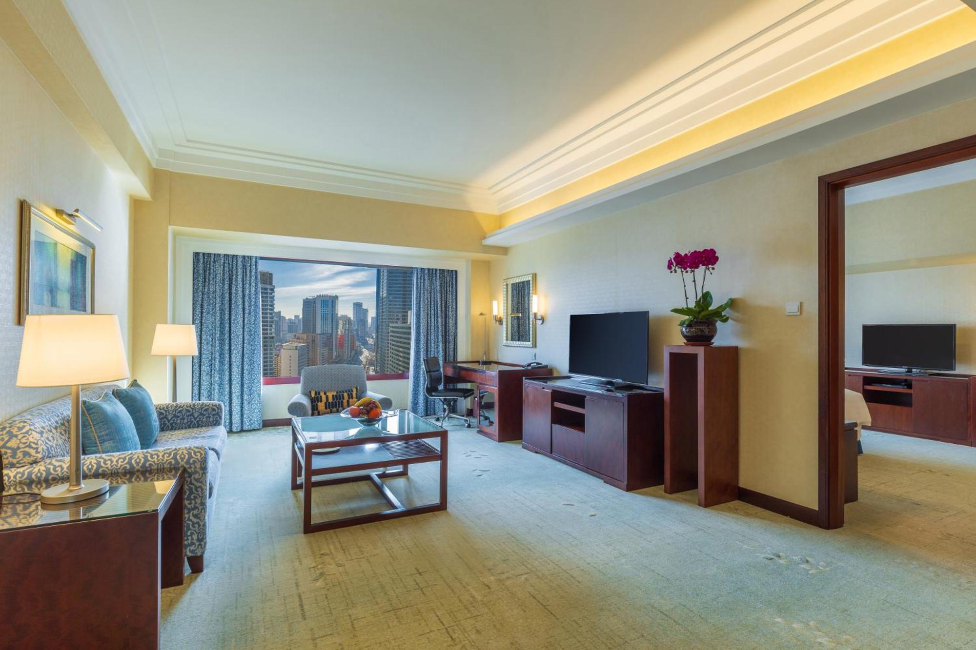 Shangri-La Dalian Bagian luar foto
